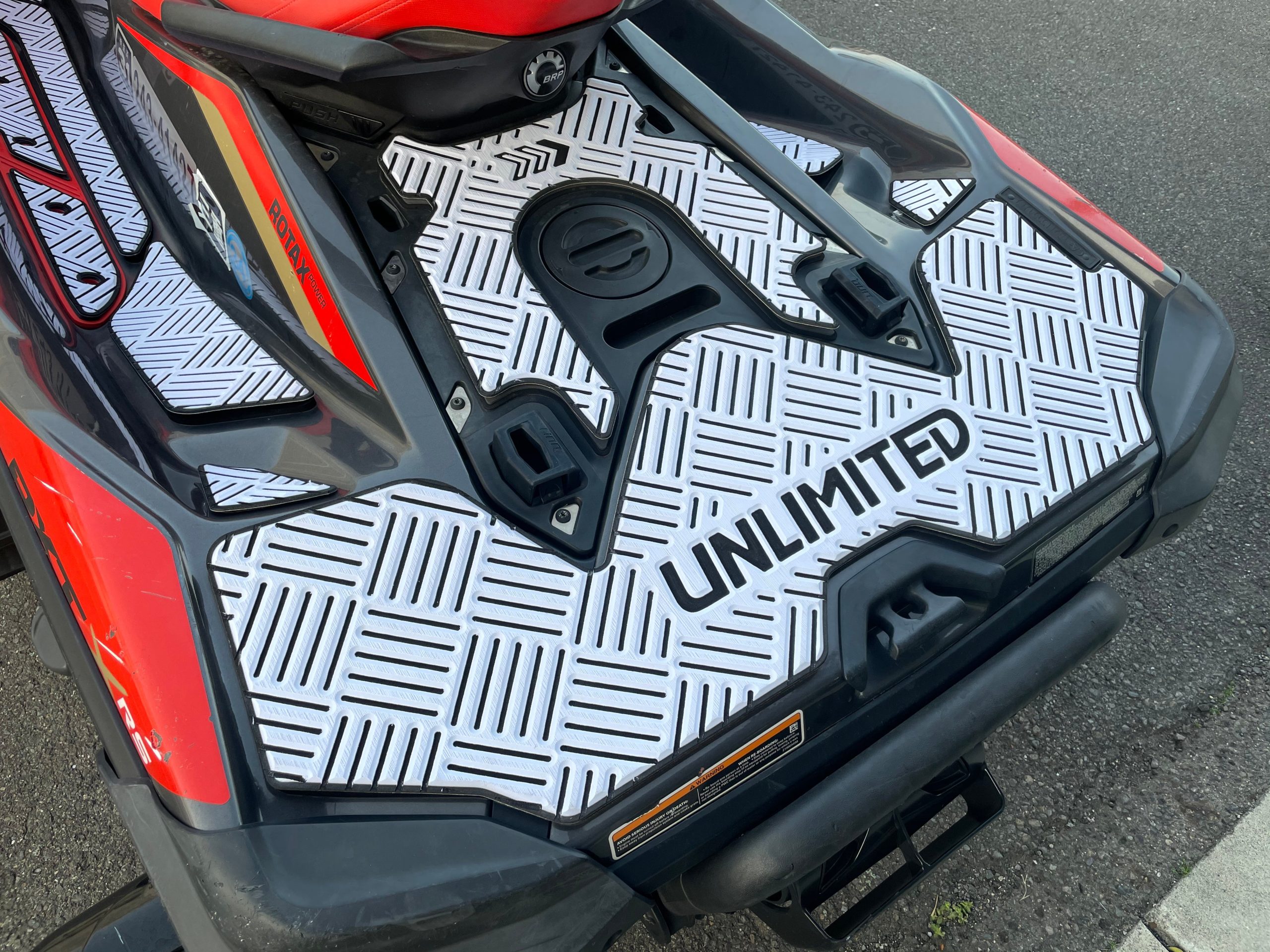 traction mat for rxt x ('19~) (checker)(made to order is available) traction mat for rxt x ('19~) (checker)(made to order is available)