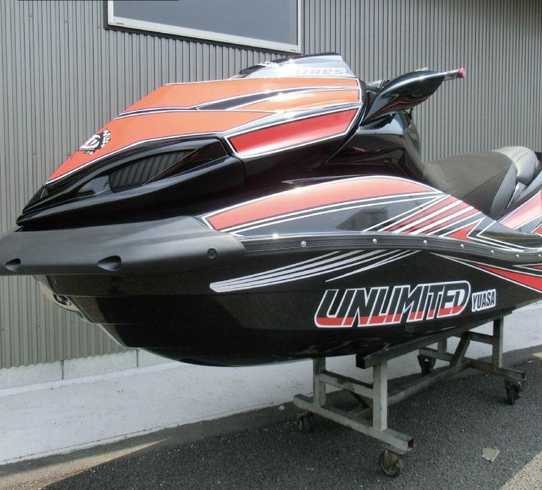 ' bto unlimited pwc racing front cowl for kawasaki ultra series ' bto unlimited pwc racing front cowl for kawasaki ultra series