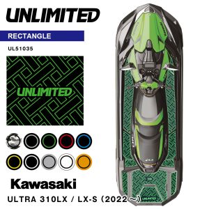 traction mat for ultra 310lx / lx s ('22~) (rectangles) (made to order is available)