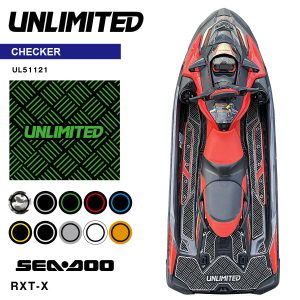 traction mat for rxt x ('19~) (checker)(made to order is available)