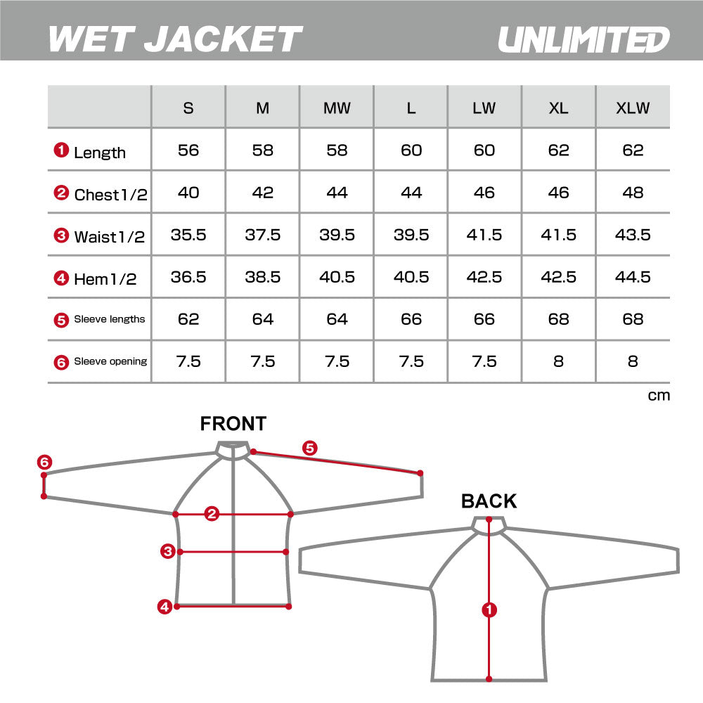 rush wet jacket rush wet jacket