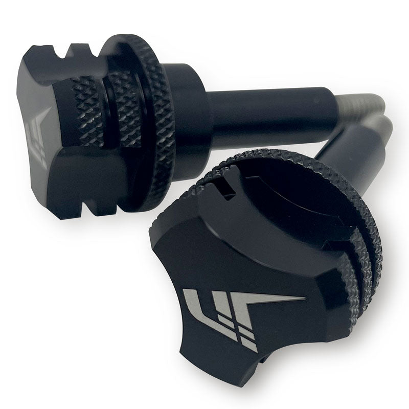 yamaha 1.8l billet engine cover knob set yamaha 1.8l billet engine cover knob set