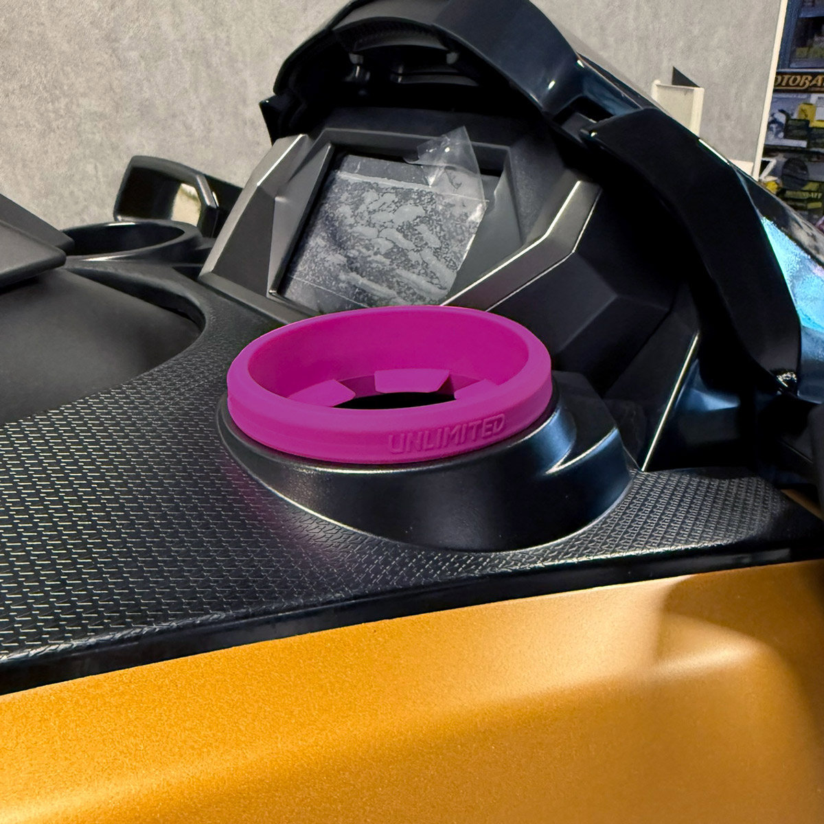 cup holder for yamaha fx series (2019~), brp oem linq cup holder cup holder for yamaha fx series (2019~), brp oem linq cup holder