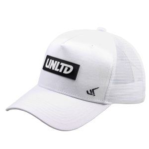 unltd snapback hat white