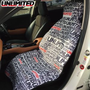 waterproof car seat cover logo