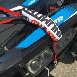 tie down pad for tie down straps logo