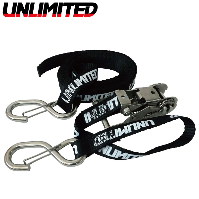 tie down straps with a stainless stopper tie down straps with a stainless stopper