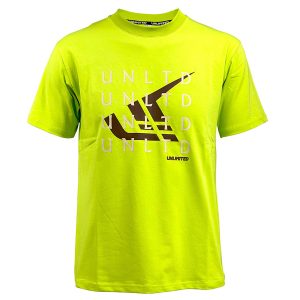 hybrid cotton unisex tee [lime]